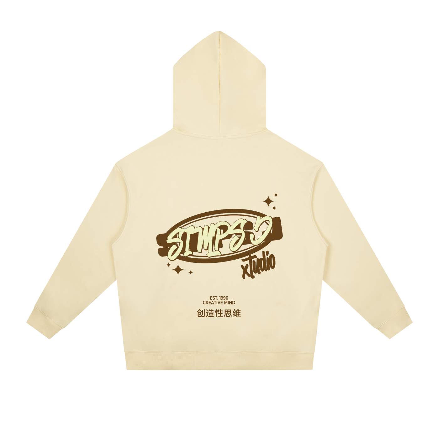 Sudadera con capucha Essential Heavyweight con hombros caídos