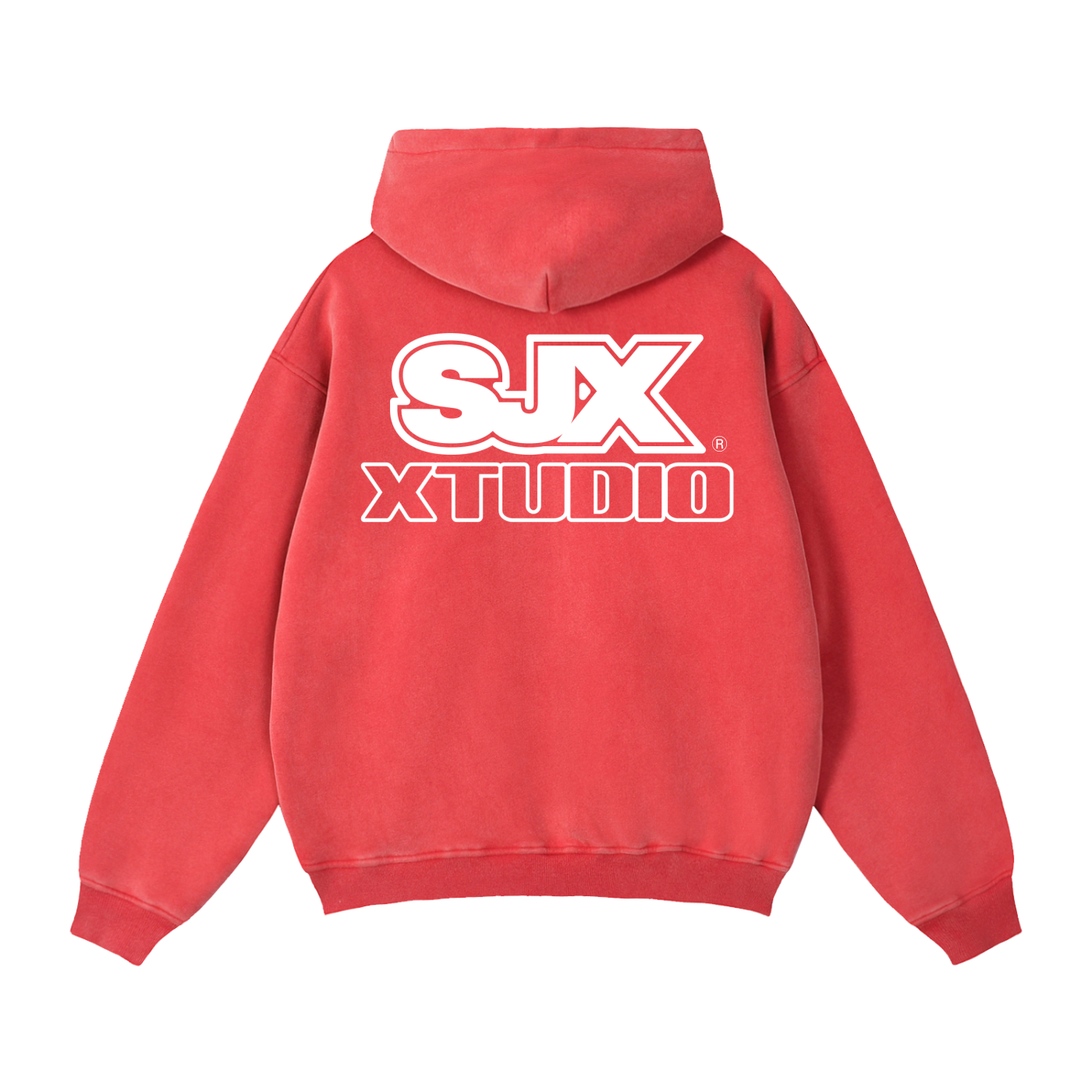 Zip-Through Boxy Fleece Hoodie